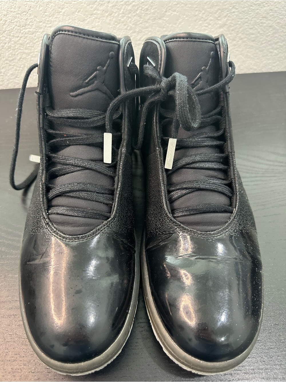 Jordan Men's Black High-Top Basketball Sneakers